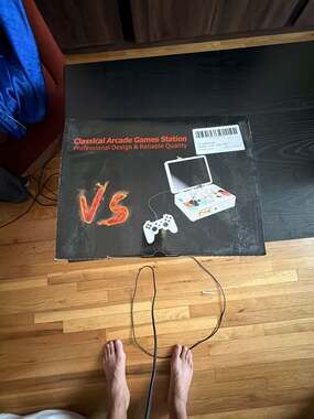 Classical Arcade Games Station 9800 in 1 Portable Arcade Console 10.1 Inch Displ